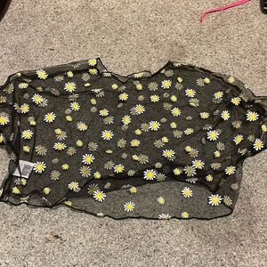 Shein daisy overshirt